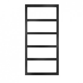 Водяна рушникосушка Genesis Aqua Mogiana 80x53 чорна