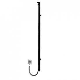 Електрична рушникосушка Mario Рей 1500x30x130 TR чорна