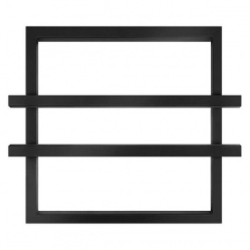 Комбінована рушникосушка Genesis Aqua Cadexsa 53x53 чорна