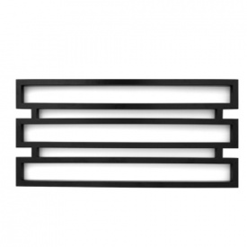 Водяна рушникосушка Genesis Aqua Okibo 100x70 чорна