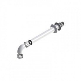 Коаксіальний комплект для котлів Beretta 60/100 мм чорна решітка (71MT70075)