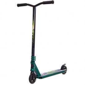 Самокат трюковый SP-Sport D07 Черный-зеленый