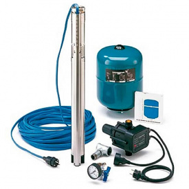 Глибинний насос Grundfos SQE 5-70 + 40 м кабелю + пакет постійного тиску (96524503)