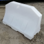 Дорожній бар`єр водоналивний пластиковий білий 1.2 (м) Стандарт Херсон