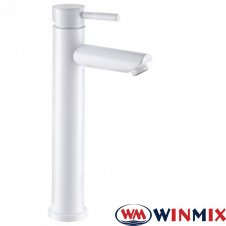 Смеситель для умывальника высокий Winmix Sus-001 High White (Chr-001-H), Польша (нержавеющая сталь)