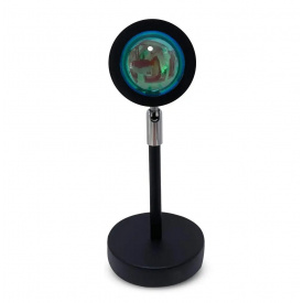 Проекционная настольная LED лампа RIAS Sunset Lamp Rainbow USB 5W (3_01497)