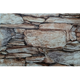 Обои на бумажной основе влагостойкие Шарм 113-01 Скала бежевые (0,53х10м.)