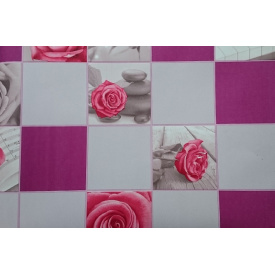 Обои на бумажной основе влагостойкие Шарм 103-06 Классик фиолет-сиреневые (0,53х10м.)