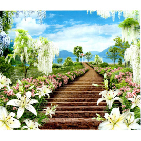 Фотообои Арт-Декор Цветочный рай 201х242