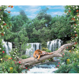 Фотообои Ролес Звенящий водопад 207х242