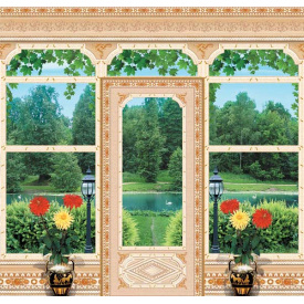 Фотообои Roles Чарующий сад 280х290