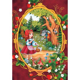 Фотообои Ника Красная шапочка 146х210