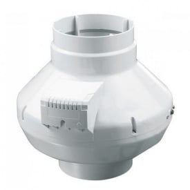 Канальний відцентровий вентилятор Вентс ВК 125 (бурий короб)