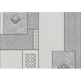 Обои Lanita виниловые на бумажной основе Торонто МНК 5-1051 серо-черный (0,53х10,05м.)