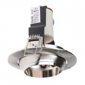 Поворотный точечный светильник Brille 60W RO-50 Хром 161243