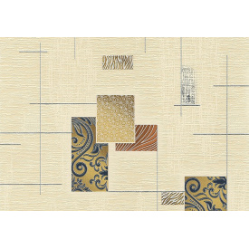 Обои Lanita виниловые на бумажной основе Дакар МНК4-1052 песочн.-террак.-золотой обои Винил(0,53х10,05м.)