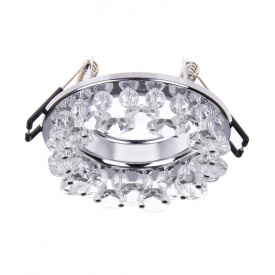 Декоративный точечный светильник Brille HDL-G198 Бесцветный L13-057