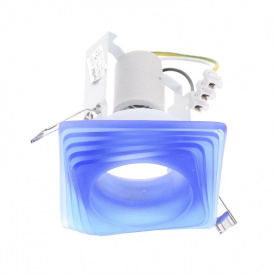 Декоративный точечный светильник Brille 20W HDL-G24 Синий 162090