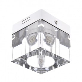 Декоративный точечный светильник Brille HDL-G182 Хром L13-013