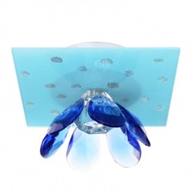 Декоративный точечный светильник Brille 20W HDL-G49 Синий 165088