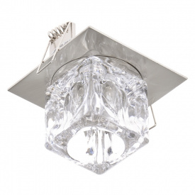 Декоративный точечный светильник Brille 20W HDL-G95 Никель 163433