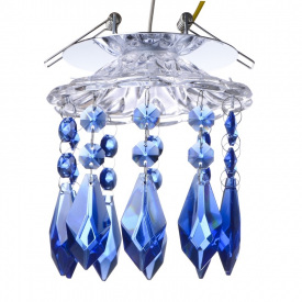 Декоративный точечный светильник Brille 20W HDL-G124 Синий 162276