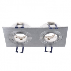 Точечный светильник Brille HDL-DT 102 Серебристый 162352