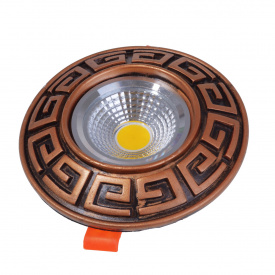 Точечный светильник Brille LED 3W HDL-M40 Латунь 36-333