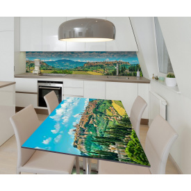 Наклейка виниловая на стол Zatarga "Долина под Горой" 600х1200 мм