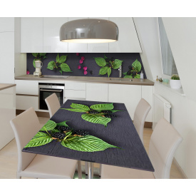 Наклейка виниловая на стол Zatarga "Ежевика и Малина" 650х1200 мм Z181729/1st