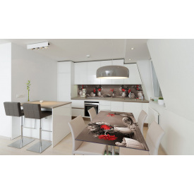 Наклейка вінілова на стіл Zatarga «Вінтажний натюрморт» 600х1200 мм Z180449st