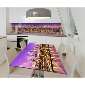 Наклейка виниловая на стол Zatarga "Дворец шейха" 600х1200 мм