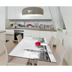 Наклейка вінілова на стіл Zatarga  "Лондон 3Д" 650х1200 мм