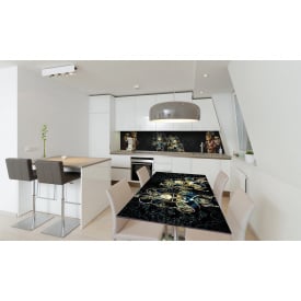 Наклейка вінілова на стіл Zatarga «Венеціанські маски Карнавал» 600х1200 мм Z180395st