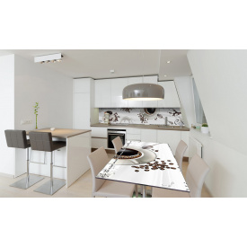 Наклейка вінілова на стіл Zatarga «Кава зі спеціями» 650х1200 мм Z180641/1st