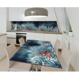 Наклейка 3Д виниловая на стол Zatarga «Тис обыкновенный» 650х1200 мм (Z184508/1st)