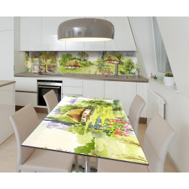 Наклейка виниловая на стол Zatarga "Шевченкова Хата" 600х1200 мм Z181737st