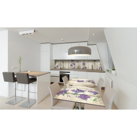 Наклейка вінілова на стіл Zatarga «Акварельна Дива» 600х1200 мм Z180650st