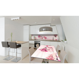 Наклейка вінілова на стіл Zatarga «Пелюстки» 600х1200 мм Z180673st