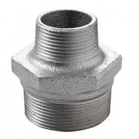Ніпель чавунний оцинкований Ø1 1/4" х 3/4" ПН Atusa 24505064