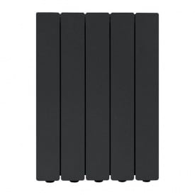 Алюмінієвий радіатор Fondital Blitz Super B4 Black Coffee 500/100 чорний 10 секцій