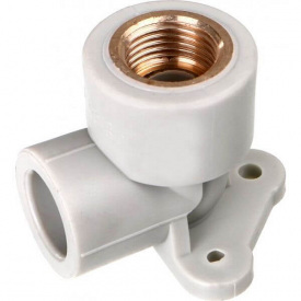 Коліно для сантехприладів Prawtech PP-R Ø20x1/2 ВР (PP222020012)
