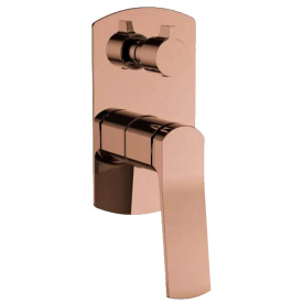 Змішувач для ванни Volle SOLO прихованого монтажу 30 мм cepillado bronce