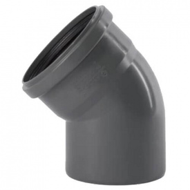 Коліно для внутрішньої каналізації Ostendorf НTsafe 45 ° 125 мм