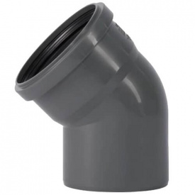 Коліно для внутрішньої каналізації Ostendorf НTsafe 45 ° 110 мм