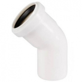 Коліно для внутрішньої каналізації Ostendorf 45° 50 мм