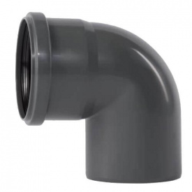 Коліно для внутрішньої каналізації Ostendorf НTsafe 87 ° 90 мм
