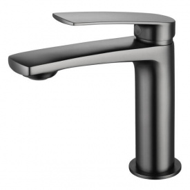 Змішувач для умивальника Volle CANTE 26 мм короткий pistola gris