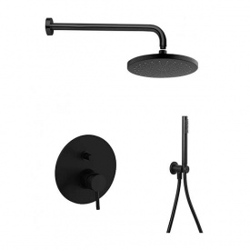 Душова система Paffoni Light KIT LIG 015 NO чорний