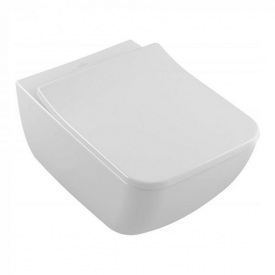 Унітаз консольний Villeroy&Boch Venticello 4611R001 з кришкою Soft-closing 9M79S101